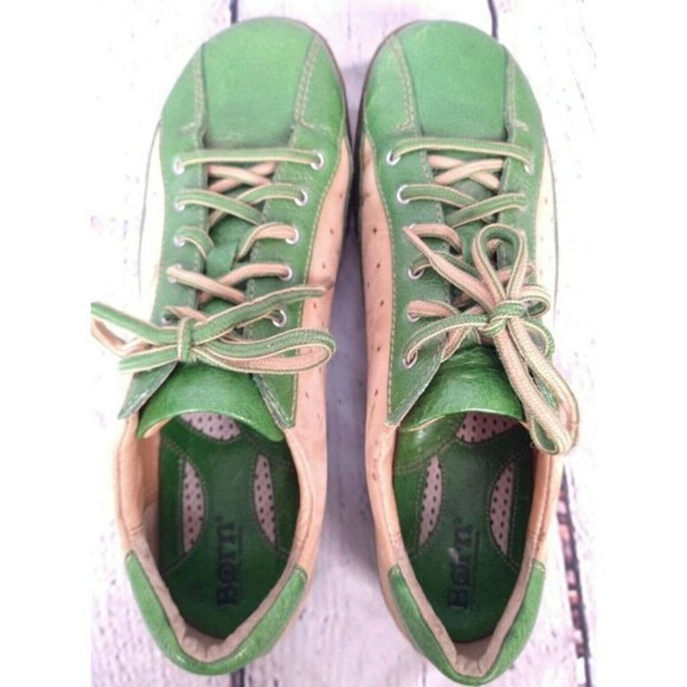 Born Green and Tan Athletic Shoes - Picture 5 of 12